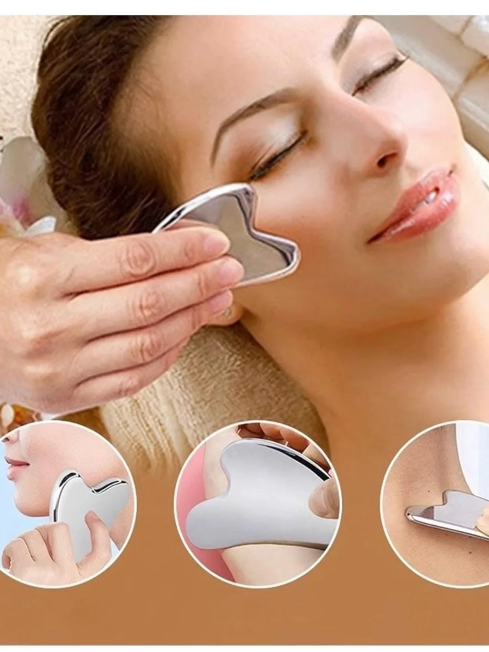 Plantifique Stainless Steel Gua Sha – Like New, In Tin.